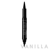 Palladio Fifty-Fifty Cat-Eye Liquid Liner + Smoky Kajal