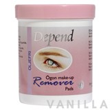 Depend Eye Make-Up Remover Pads Oil Free