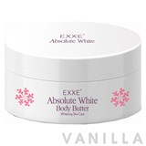 Exxe' Absolute White Body Butter Whitening Skin Care 