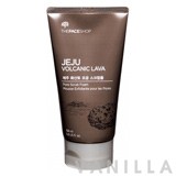 The Face Shop Jeju Volcanic Lava Pore Scrub Foam 