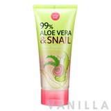 Cathy Doll Aloe Vera Snail Serum Soothing Gel 