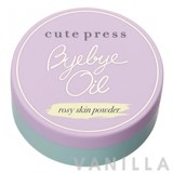 Cute Press Bye Bye Oil Rosy Skin Powder