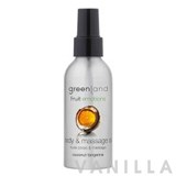 Greenland Body & Massage Oil Coconut & Tangerine