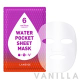 Laneige Water Pocket Sheet Mask 6 Time Freeze (Face-Fit)