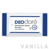 Deodore Deodorant Wipes For Men