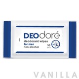Deodore Deodorant Wipes For Men
