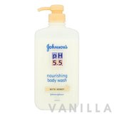 Johnson's Body Care Johnson's PH 5.5 Nourishing Body Wash With Honey 