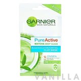 Garnier Skin Naturals Pure Active Matcha Deep Clean Clay Mask