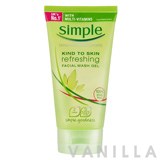 Simple Kind To Skin Refreshing Facial Wash Gel