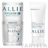 Allie Extra UV Highlight Gel PK SPF50+ PA++++ (Nuance Green)