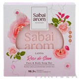 Sabai Arom Lanna Rose De Siam Face & Body Soap Bar