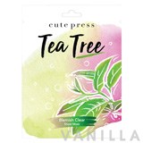 Cute Press Tea Tree Blemish Clear Mask