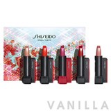 Shiseido Modern Matte Powder Lipstick Holiday Colors Mini Lip Bouquet Limited-Edition