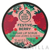 The Body Shop Festive Berry Sugar Lip Scrub