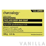 Charcoalogy Bamboo Charcoal Brightening Face and Body Bar Soap