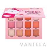 Odbo Pink Memory 12 Color Eyeshadow Palette