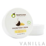 Tropicana Cold-Pressed Coconut Oil Body Cream Withsoy Bean