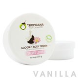 Tropicana Cold-Pressed Coconut Body Cream With Scared Lotus