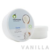 Tropicana Cold-Pressed Coconut Oil Body Cream Non Paraben Ozone