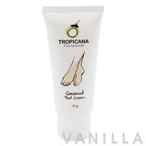 Tropicana Cold-Pressed Coconut Oil Fott Cream Non-Paraben