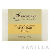 Tropicana Cold-Pressed Coconut Oil Soap Bar Non Preservative Fruity