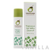 Tropicana Cold-Pressed Coconut Oil Treatment Lip Balm Stick With Coconut