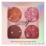 Ashley Four Color Glitter Eyeshadow Cream