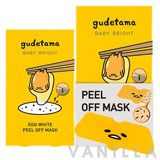 Baby Bright Gudetama Egg White Peel Off Mask