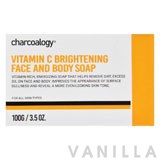 Charcoalogy Vitamin C Brightening Face and Body Soap