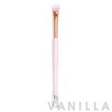 Meilinda Sparkling Pink Angled Eyeshadow Brush no.10