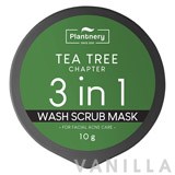 Plantnery Tea Tree Wash Scrub Mask