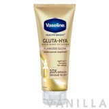 Vaseline Healthy Bright Gluta-Hya Serum Burst UV Lotion Flores Glow