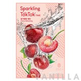 Peripera Sparking Tok Tok Time Mask Sheet #03 Cherry Refreshing