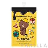 Mille Charcoal Black Gel Clear Mask Pack