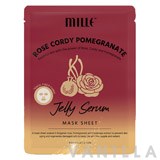 Mille Rose Cordy Pomegranate Jelly Serum Mask Sheet