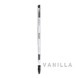 BENEFIT COSMETICS Dual Ended Angled Eyebrow Pomade Brush