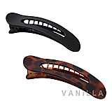 Kitsch Recycled Plastic Flat Lay Claw Clips 2Pc Set