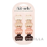 Kitsch Recycled Plastic Mini Claw Clips Set