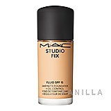 MAC Studio Fix Fluid SPF 15 24HR Matte Foundation + Oil Control Mini