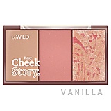 BeWild Cosmetics Cheek Story 3IN1 Blush Palette