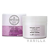 BOTANICS Radiant Youth Replenishing Night Cream