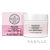 BOTANICS Whitening Hydrating Light Night Cream