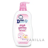 D-nee Pure Extra Moist Milk Bath Pink Cotton