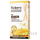 Farbera Clear & Soft Wax Strips (for Legs & Body)