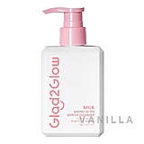 Glad2Glow Milk Amino Acids Brightening Cleanser
