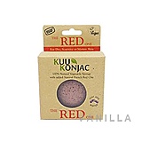 Kuu Konjac Sponge With French Red Clay