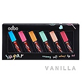 Odbo cosmetic Creamy Soft Velvet Lip Set
