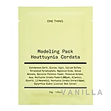 ONE THING Houttuynia Cordata Modeling Pack