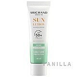 SRICHAND / ศรีจันทร์ Sunlution Acne Care Sunscreen SPF50+ PA++++