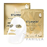 STARSKIN The Gold Mask Vip Revitalizing Luxury Coconut Bio-Cellulose Second Skin Face Mask